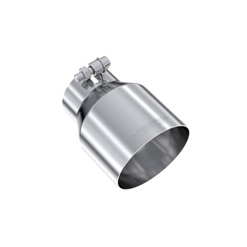 MBRP Exhaust pT5180 MBRP Universal Stainless Steel Dual Wall Tip 4.5in OD/3in Inlet/6.13in L