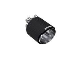 MBRP Exhaust pT5180CF MBRP Universal Carbon Fiber Dual Wall Tip 4.5in OD/3in Inlet/6.13in L