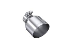 MBRP Exhaust pT5191 MBRP Universal Stainless Steel Tip 2.5in ID / 4.5in OD Out / 6.5in Length Angle Cut Single Wall
