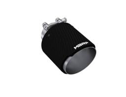 MBRP Exhaust pT5191CF MBRP Universal Carbon Fiber Tip 2.5in ID / 4.5in OD Out / 6.5in Length Angle Cut Dual Wall
