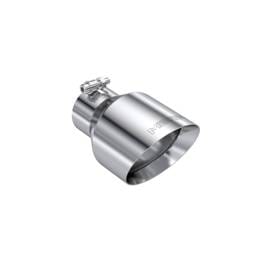 MBRP Exhaust pT5187 MBRP Universal T304 Stainless Steel Tip 3on ID / 5in OD Out / 8in Length Angle Cut Dual Wall