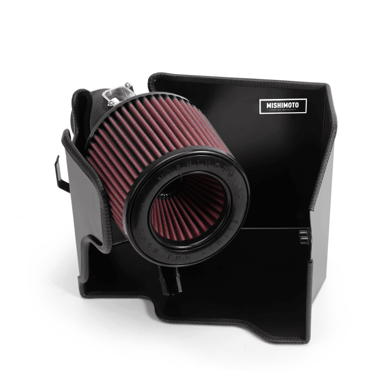 Mishimoto MMAI-MIN-14WBK Mishimoto 14-16 Mini Cooper S 2.0L Performance Air Intake Kit - Wrinkle Black - Fits 2014-2019 Mini Cooper thumbnail 11