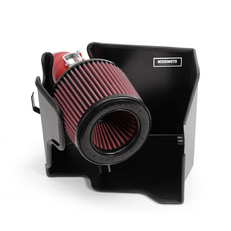 Mishimoto MMAI-MIN-14WRD Mishimoto 14-16 Mini Cooper S 2.0L Performance Air Intake Kit - Wrinkle Red - Fits 2014-2019 Mini Cooper thumbnail 11