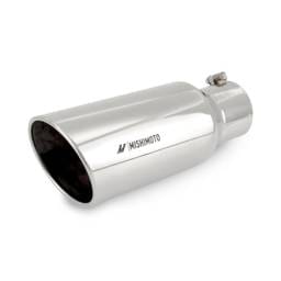 Mishimoto MMEXH-TIP-DSL46 Mishimoto Universal Steel Muffler Tip 4in Inlet 6in Outlet Polished