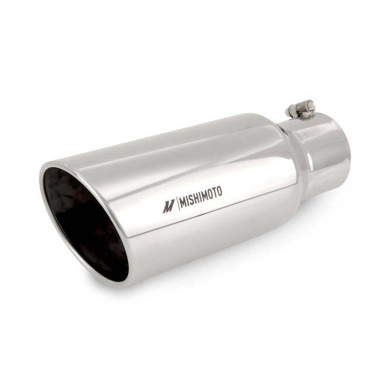 Mishimoto MMEXH-TIP-DSL56 Mishimoto Universal Steel Muffler Tip 5in Inlet 6in Outlet Polished