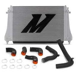 Mishimoto MMINT-MK7-15KWBK Mishimoto 2015+ VW MK7 Golf TSI / GTI / R Performance Intercooler Kit w/ Pipes (Black) - Fits select 2015-2025 Audi, Volkswagen applications