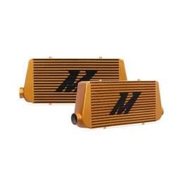 Mishimoto MMINT-URG Mishimoto Universal Gold R Line Intercooler Overall Size: 31x12x4 Core Size: 24x12x4 Inlet / Outlet