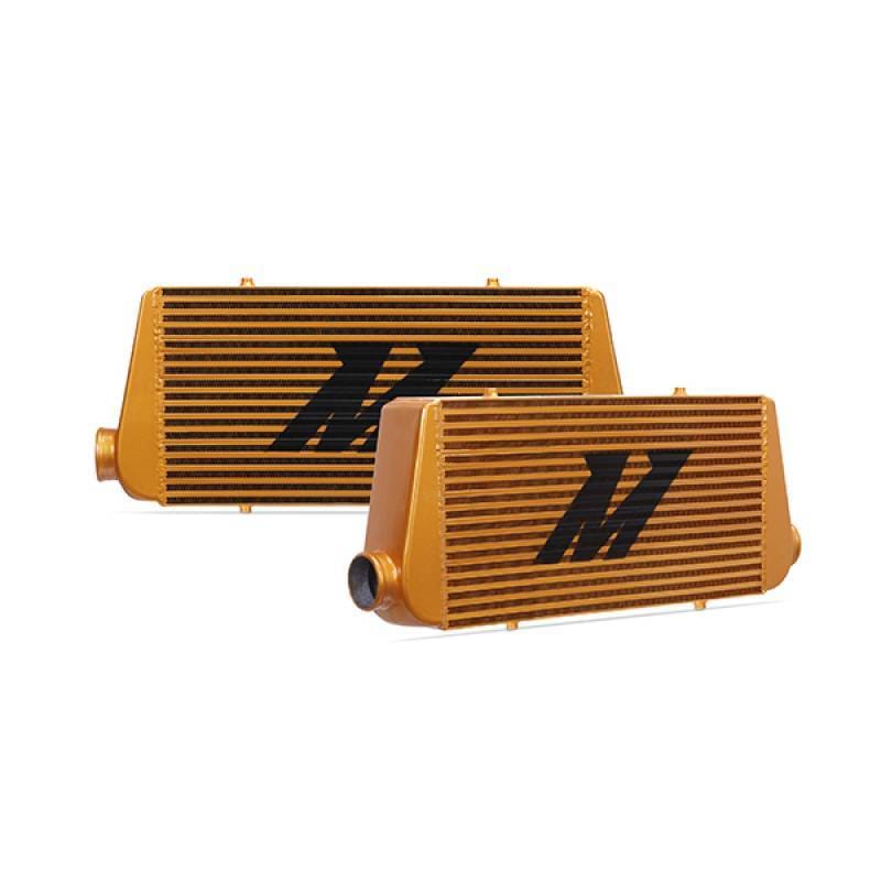 Mishimoto MMINT-URG Mishimoto Universal Gold R Line Intercooler Overall Size: 31x12x4 Core Size: 24x12x4 Inlet / Outlet
