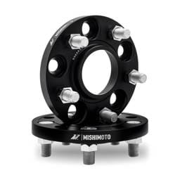Mishimoto MMWS-006-200BK Mishimoto Wheel Spacers - 5x108 - 63.3 - 20 - M12 - Black - Fits select 2001-2020 Jaguar models