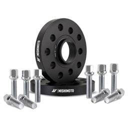 Mishimoto MMWS-009-150BK Mishimoto Wheel Spacers - 5x112 - 57.1 - 15 - M14 - Black - Fits select 1995-2022 Volkswagen, Audi applications