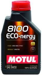 Motul 102782 Motul 1L Synthetic Engine Oil 8100 5W30 ECO-NERGY - Ford 913C