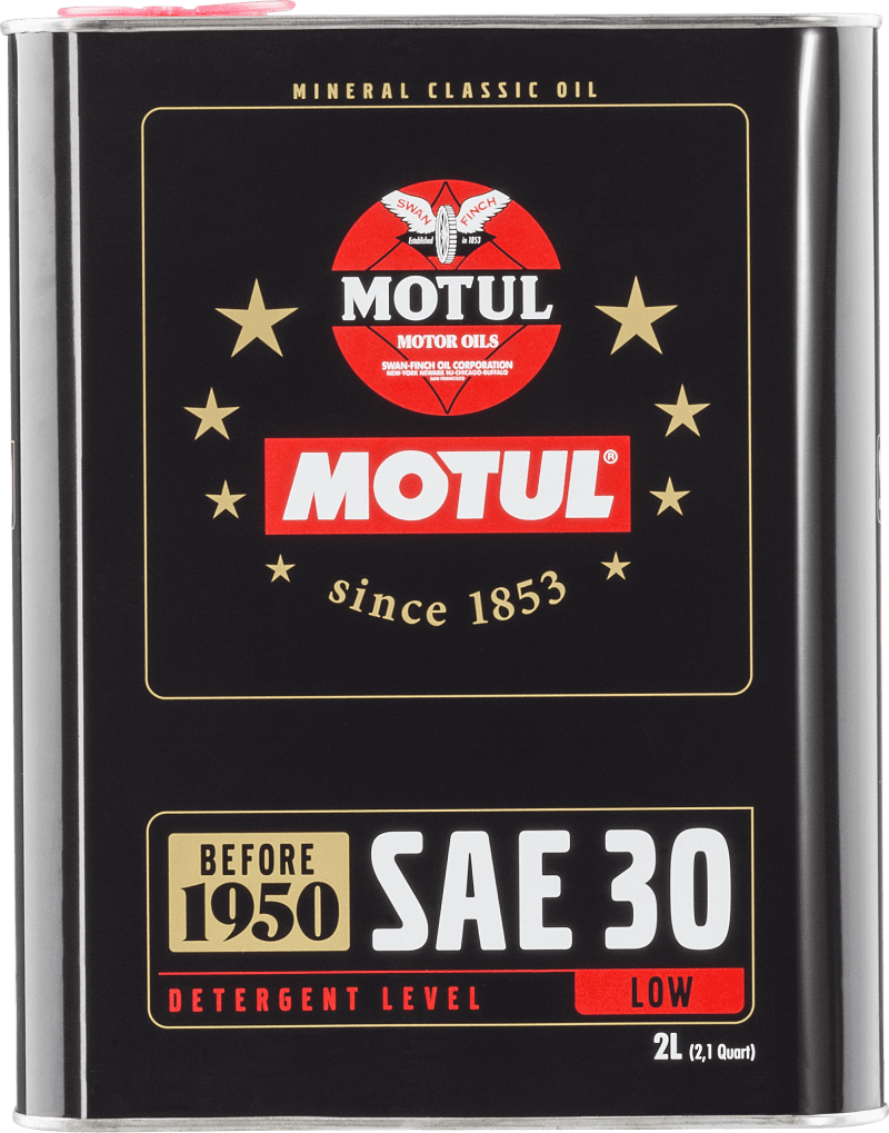 Motul 104509 Motul Classic SAE 30 Oil - 6x2L