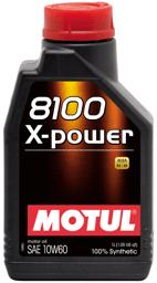 Motul 106142 Motul 1L Synthetic Engine Oil 8100 10W60 X-Power - ACEA A3/B4