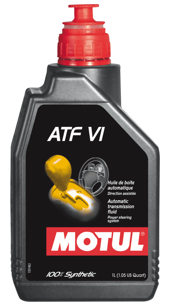 Motul 105774 Motul 1L Transmission Fluid ATF VI 100% Synthetic