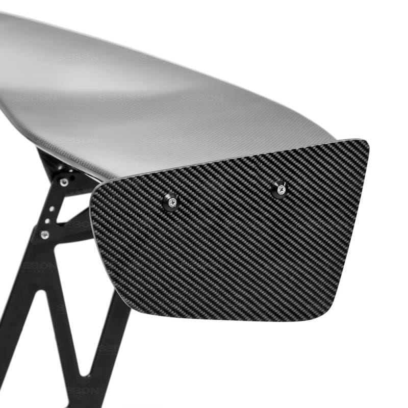 Seibon Carbon GTWING-180 Seibon Universal (70.5in Wide) GT Carbon Fiber Rear Spoiler thumbnail 5