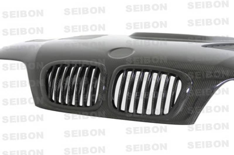 Seibon Carbon HD0105BMWE46M3-GTR Seibon 01-05 BMW E46 M3 GTR Style Carbon Fiber Hood