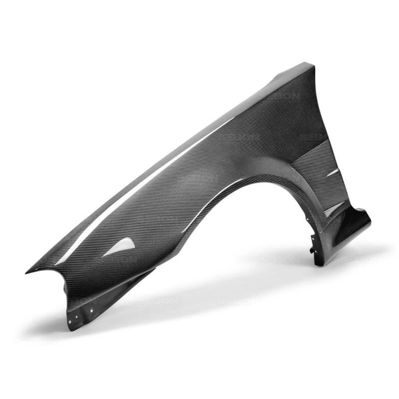 Seibon Carbon FF9901NSR34-NSW Seibon 99-01 Nissan Skyline R34 NSW-Style Carbon Fiber (Gloss Finish) Fenders (Pair) thumbnail 3
