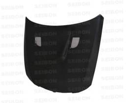 Seibon Carbon HD0507BMWE90-BM Seibon 05-08 BMW 3 Series 4 dr E90 (Excl M3) BM-Style Carbon Fiber Hood