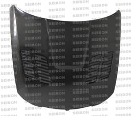 Seibon Carbon HD0507BMWE90-GTR Seibon 05-08 BMW 3 Series 4 dr E90 (Excl M3) GTR-Style Carbon Fiber Hood