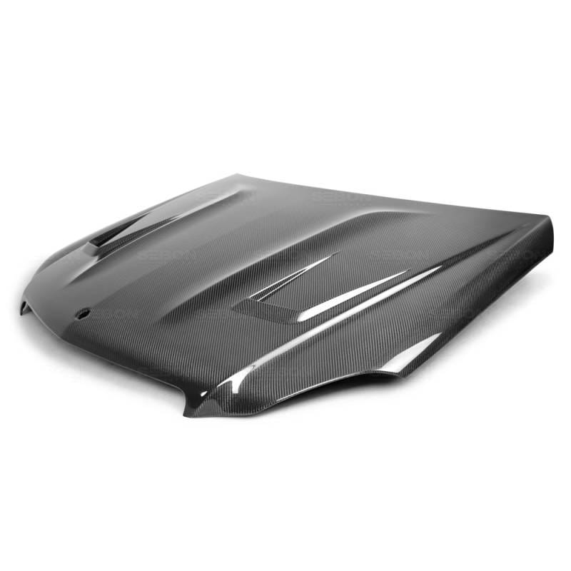 Seibon Carbon HD1112MBW204-GT Seibon 12-14 Mercedes C-Class GT Style Carbon Fiber Hood thumbnail 3