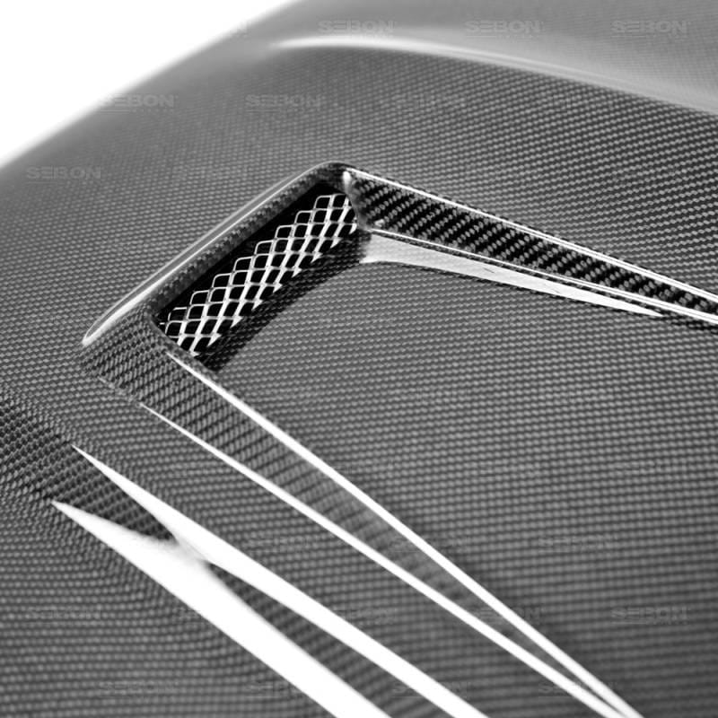 Seibon Carbon HD1112MBW204-GT Seibon 12-14 Mercedes C-Class GT Style Carbon Fiber Hood thumbnail 11
