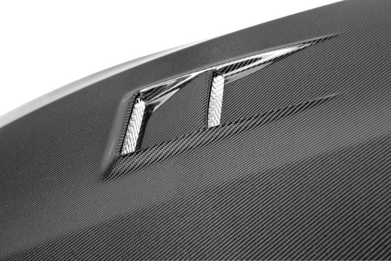 Seibon Carbon HD11BMWF20-DV Seibon 11 BMW F20/F22 DV-Style Carbon Fiber Hood thumbnail 5