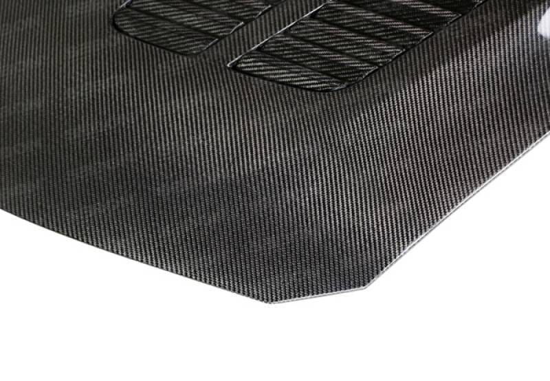 Seibon Carbon HD1213BMWF30-GTR Seibon 12-13 BMW F30 GTR-Style Carbon Fiber Hood thumbnail 9