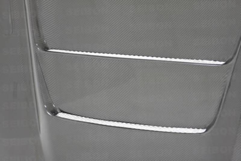 Seibon Carbon HD9094NSR32-DVII Seibon 90-94 Nissan Skyline R32 (BNR32) DVII Carbon Fiber Hood thumbnail 3