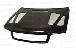 Seibon Carbon HD9601AUA4-ER Seibon 96-01 Audi A4 ER Carbon Fiber Hood