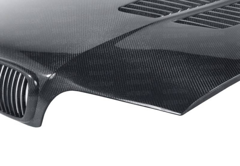 Seibon Carbon HD9703BMWE39-GTR Seibon 97-03 BMW 5 Series 4Dr (E39) GTR-Style Carbon Fiber Hood thumbnail 11