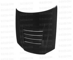 Seibon Carbon HD9901NSR34-DS Seibon 99-01 Nissan Skyline R34 GT-R (BNR34) DS Carbon Fiber Hood