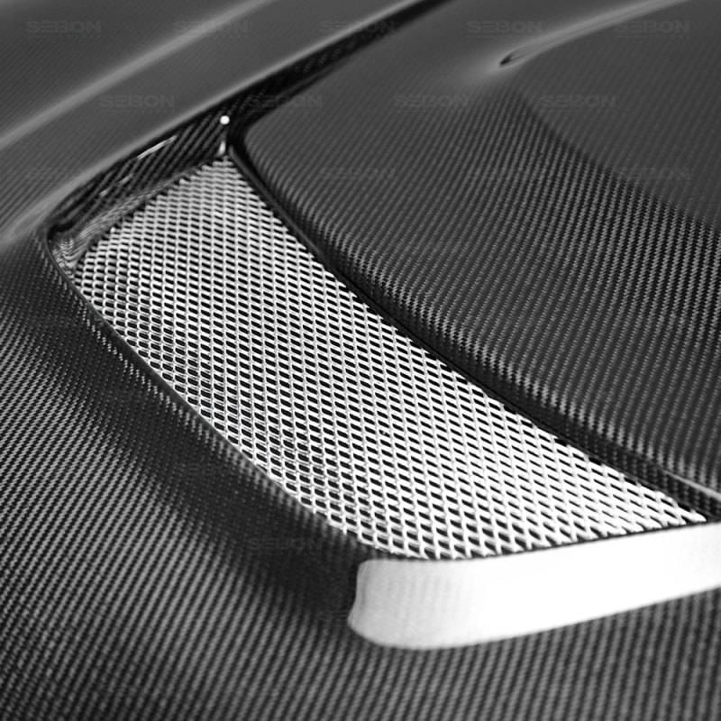 Seibon Carbon HD1213BMWF30-VS Seibon 12-13 BMW 3 Series F30 / 4 Series F32 VS-Style Carbon Fiber Hood thumbnail 5