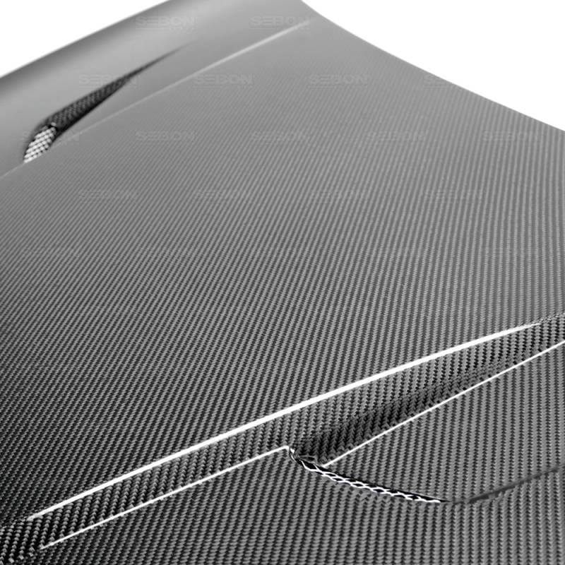Seibon Carbon HD12VWG7-TM Seibon 2012+ Volkswagen Golf MK7 TM-Style Carbon Fiber Hood thumbnail 7