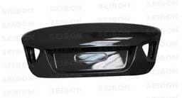 Seibon Carbon TL0507BMWE90-C Seibon 05-08 BMW E90 (Fits 2008 M3 Only) 3-Series 4dr CSL Carbon Fiber Trunk Lid