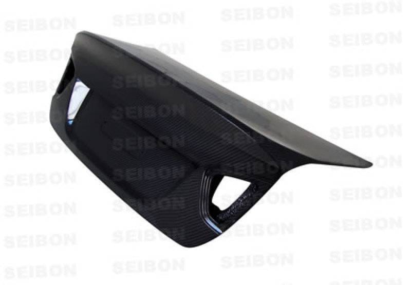 Seibon Carbon TL0507BMWE90-C Seibon 05-08 BMW E90 (Fits 2008 M3 Only) 3-Series 4dr CSL Carbon Fiber Trunk Lid thumbnail 5