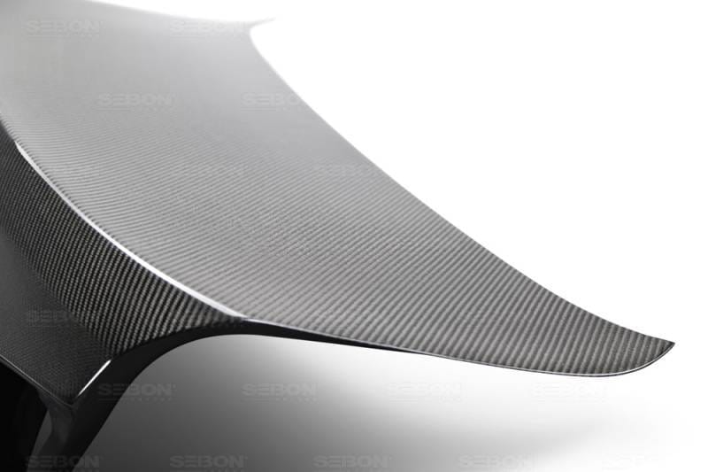 Seibon Carbon TL1012BMWF10 Seibon 12-13 BMW 5 Series/M5 Series (F10) OEM-Style Carbon Fiber Trunk/Hatch thumbnail 9