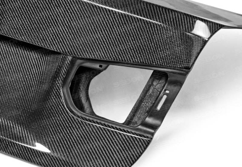 Seibon Carbon TL1213BMWF30 Seibon 12-13 BMW F30 OEM Style Carbon Fiber Trunk Lid thumbnail 9