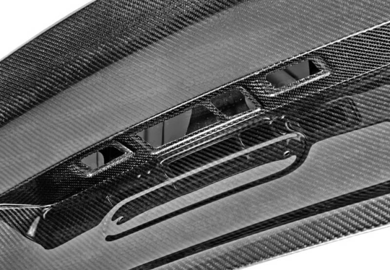 Seibon Carbon TL1213BMWF30-C-S Seibon 12-13 BMW F30 CSL Style Carbon Fiber Trunk - Shaved thumbnail 13