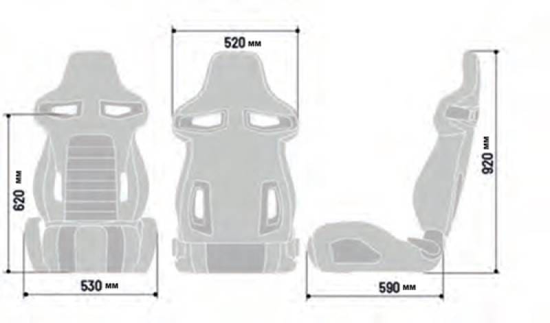 SPARCO 009011NR Sparco Seat R333 2021 Black thumbnail 3