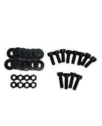 SPARCO 50002ZN Sparco Seat Hardware Spacer Kit Side Mount - Black Zinc