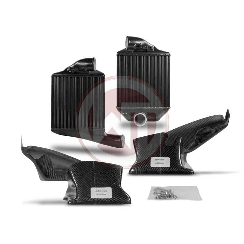 Wagner Tuning 200001006.KKIT Wagner Tuning Audi S4 B5/A6 2.7T Competition Intercooler Kit w/Carbon Air Shroud
