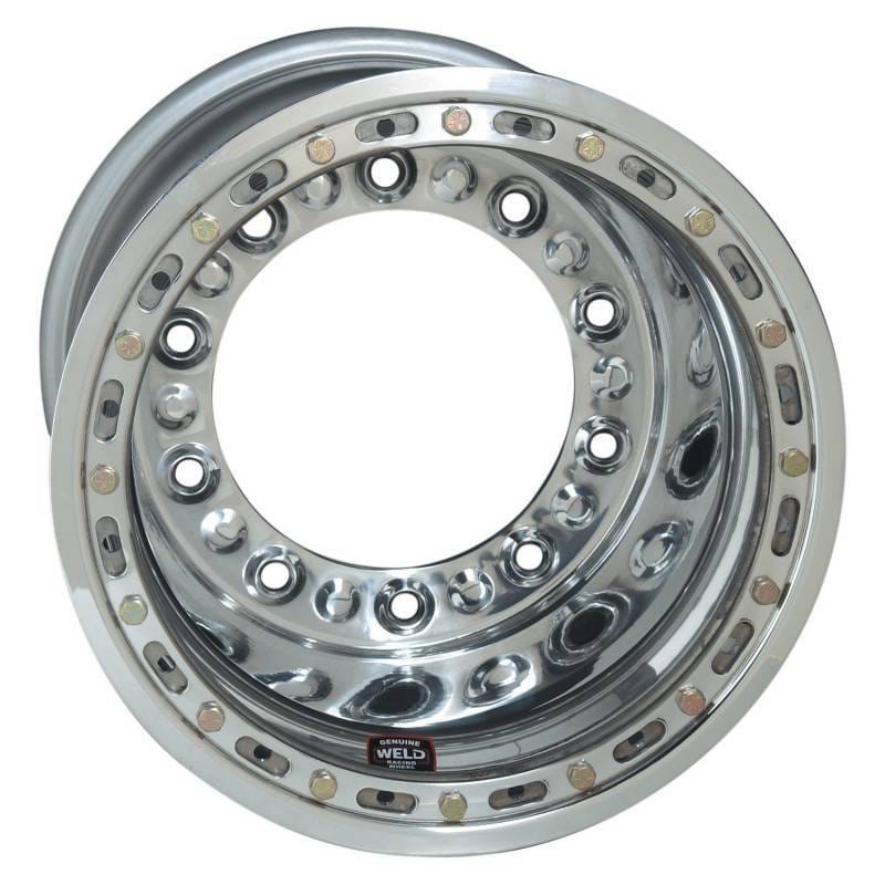Weld 571-5425 Weld Wide 5 HS Direct Mount 15x14 / 5x10.25 BP / 5in. BS Polished Assembly - Outer Beadlock