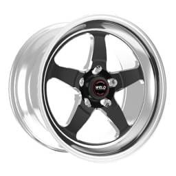 Weld 71HB7050W19A Weld S71 17x5.2 / 5x115 BP / 1.9in. BS Black Wheel - Non-Beadlock