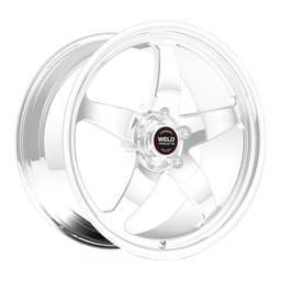Weld 71HP7050W19A Weld S71 17x5.2 / 5x115 BP / 1.9in. BS Polished Wheel - Non-Beadlock