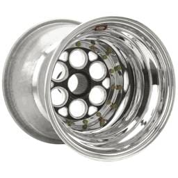 Weld 735B-51756BC-6 Weld Magnum Sprint 15x17 / 42-Spline / 6in. BS Black Wheel - Outer Beadlock w/Black 6-Dzus Cover
