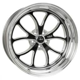 Weld 76HB0175B78A Weld S76 20x17.5 / 5x4.75 BP / 7.8in. BS Black Wheel (High Pad) - Non-Beadlock