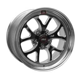 Weld 76HB7070A37A Weld S76 17x7 / 5x4.5 BP / 3.7in. BS Black Wheel (High Pad) - Non-Beadlock