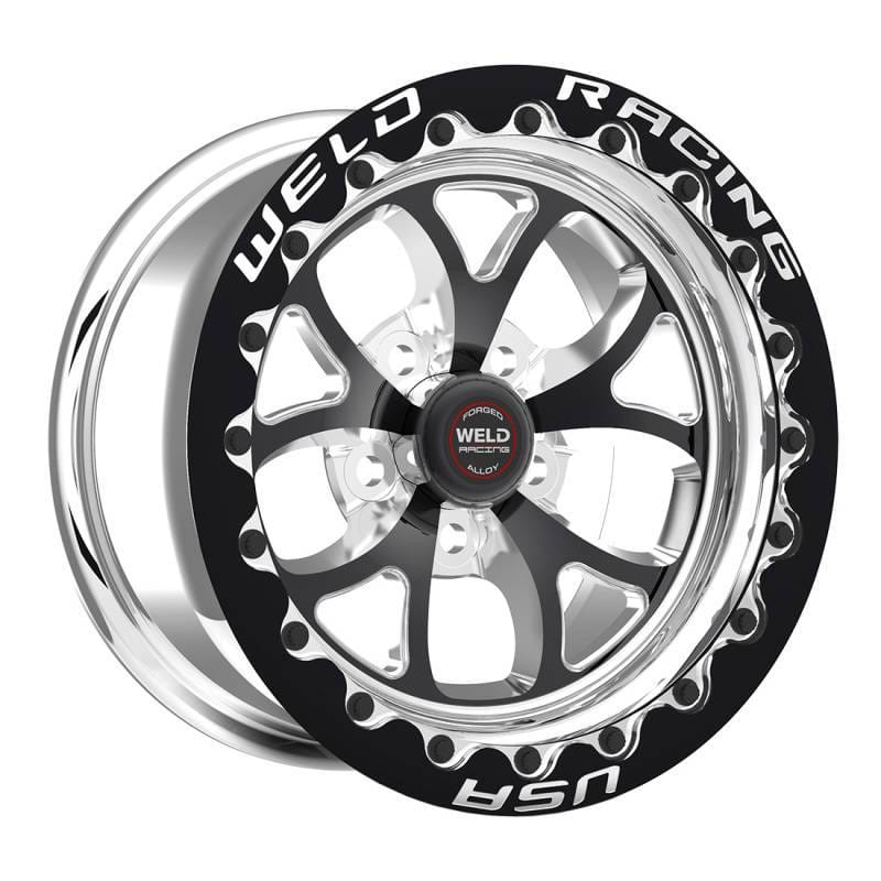 Weld 76HB7110W62F Weld S76 17X11 / 5X115 BP / 6.2in BP Black Wheel (High Pad) - Black Single Beadlock MT
