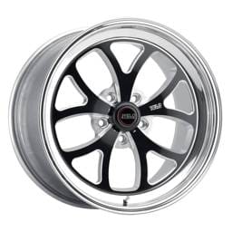 Weld 76HB0105W73A Weld S76 20x10.5 / 5x115mm BP / 7.3in. BS Black Wheel (High Pad) - Non-Beadlock