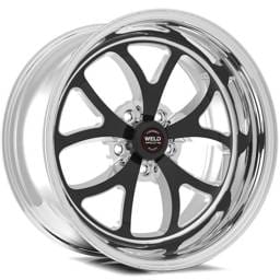 Weld 76HB0110W58A Weld S76 20x11 / 5x115mm BP / 5.8in. BS Black Wheel (High Pad) - Non-Beadlock
